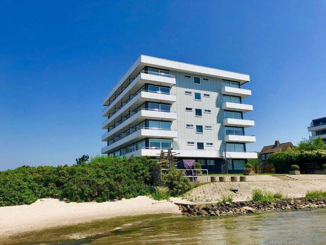 Haus-Steinwarder-7-Wohnung-Strandbude-22 Хайлигенхафен Екстериор снимка